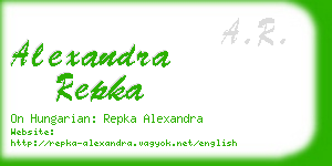 alexandra repka business card